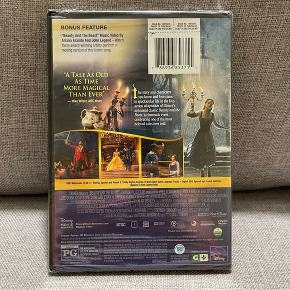Beauty and the Beast [DVD] [2017] - Picture 2 of 2